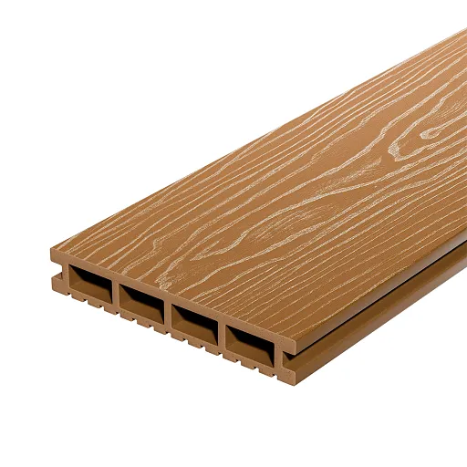 Террасная доска Decking Urban ДПК орех (Медовый Клен)