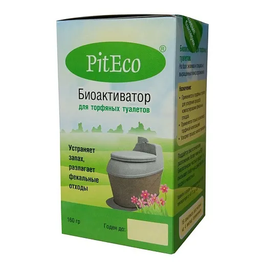 Биоактиватор для торфяных туалетов Piteco 160 г Биоактиватор для торфяных туалетов Piteco 160 г