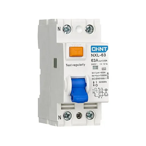УЗО Chint NXL-63 АХ (R) 63А 1P+N тип AC 30 мА 6 кА (399941) УЗО Chint NXL-63 АХ (R) 63А 1P+N тип AC 30 мА 6 кА (399941)