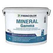 Краска фасадная Finncolor Mineral Gamma акриловая для цоколя база AP белая 9 л Краска фасадная Finncolor Mineral Gamma акриловая для цоколя база AP белая 9 л