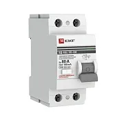 УЗО EKF PROxima ВД-100 80А 1P+N тип AC 100 мА 4,5 кА селективное (elcb-2-80-100S-em-pro) УЗО EKF PROxima ВД-100 80А 1P+N тип AC 100 мА 4,5 кА селективное (elcb-2-80-100S-em-pro)