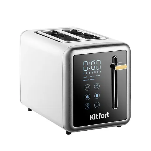 Тостер Kitfort КТ-6079 сталь Тостер Kitfort КТ-6079 сталь