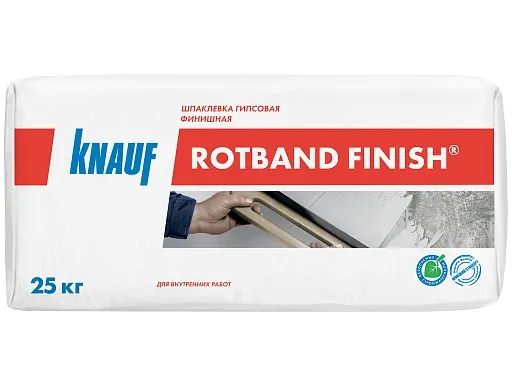 Шпаклевка гипсовая Knauf Ротбанд Финиш 25 кг Шпаклевка гипсовая Knauf Ротбанд Финиш 25 кг