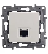 Розетка компьютерная Legrand Etika встраиваемая белая RJ45 (672241) Розетка компьютерная Legrand Etika встраиваемая белая RJ45 (672241)