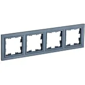 Рамка IEK Brite четырехместная маренго (BR-M42-K35) Рамка IEK Brite четырехместная маренго (BR-M42-K35)