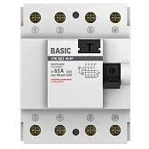 УЗО EKF Basic ВДT-40 63А 3P+N тип AC 100 мА 4,5 кА компактное (elcb-4-63-100e-sim) УЗО EKF Basic ВДT-40 63А 3P+N тип AC 100 мА 4,5 кА компактное (elcb-4-63-100e-sim)
