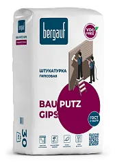 Штукатурка гипсовая Bergauf Bau Putz Gips 30 кг Штукатурка гипсовая Bergauf Bau Putz Gips 30 кг