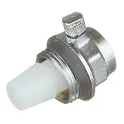 Воздухоотводчик левый Valtec 1 НР(ш) для радиатора автоматический (VT.501.S.06) Воздухоотводчик левый Valtec 1 НР(ш) для радиатора автоматический (VT.501.S.06)