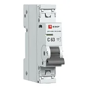 Автоматический выключатель модульный EKF PROxima ВА 47-63N 1P 63А тип C 6 кА 230 В (M636163C) Автоматический выключатель модульный EKF PROxima ВА 47-63N 1P 63А тип C 6 кА 230 В (M636163C)