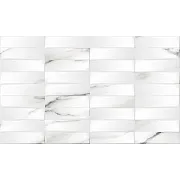 Плитка облицовочная Gracia Ceramica Ribeira 02 белая 500х300х8 мм (8 шт.=1,2 кв.м)