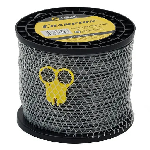 Леска для триммера Champion Aluminium круг 3 мм х 168 м серая (C7037) Леска для триммера Champion Aluminium круг 3 мм х 168 м серая (C7037)