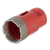 Коронка алмазная КМ по керамограниту d35 мм для УШМ (666167) Коронка алмазная КМ по керамограниту d35 мм для УШМ (666167)