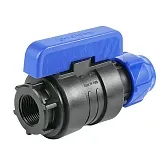 Кран шаровой ПНД Valfex компрессионный переходной 25х3/4 ВР(г) Кран шаровой ПНД Valfex компрессионный переходной 25х3/4 ВР(г)