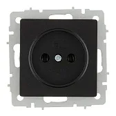 Розетка IEK Brite встраиваемая черная без заземления (BR-R10-10-K02) Розетка IEK Brite встраиваемая черная без заземления (BR-R10-10-K02)