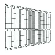 Секция заборная 3D Medium 1730х2500 мм d4 мм ячейка 55х200 мм зеленая RAL 6005 Grand Line Секция заборная 3D Medium 1730х2500 мм d4 мм ячейка 55х200 мм зеленая RAL 6005 Grand Line
