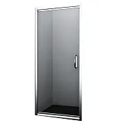 Душевая дверь поворотная стекло прозрачное WasserKraft Salm 27I 100х200 см профиль хром (27I12)