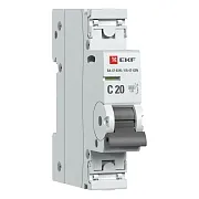 Автоматический выключатель модульный EKF PROxima ВА 47-63N 1P 20А тип C 6 кА 230 В (M636120C) Автоматический выключатель модульный EKF PROxima ВА 47-63N 1P 20А тип C 6 кА 230 В (M636120C)