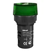 Лампа сигнальная Dekraft ЛK-22 220 В IP54 пластиковая зеленая (25002DEK) Лампа сигнальная Dekraft ЛK-22 220 В IP54 пластиковая зеленая (25002DEK)