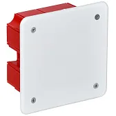 Коробка распределительная для бетона 92х92х45 мм IP20 IEK (UKT11-092-092-040) Коробка распределительная для бетона 92х92х45 мм IP20 IEK (UKT11-092-092-040)