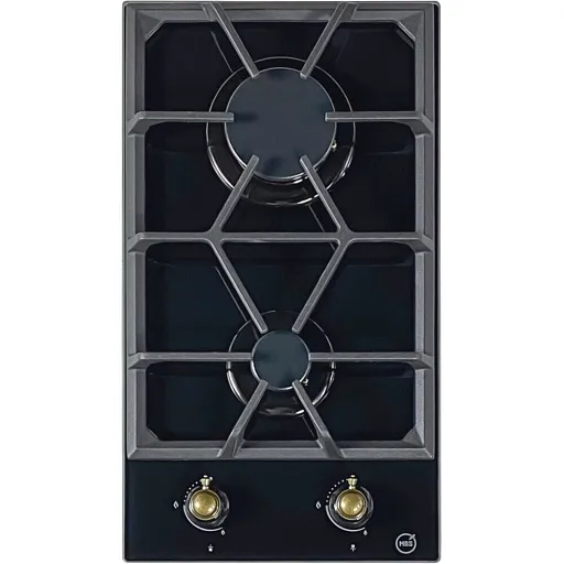 Варочная панель газовая MBS PG-306BL classic 2 конфорки черная Варочная панель газовая MBS PG-306BL classic 2 конфорки черная