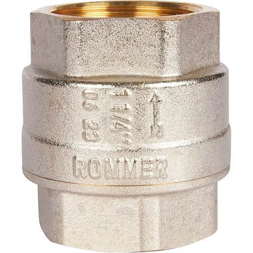 Клапан обратный Rommer 1 1/4 ВР(г) х 1 1/4 ВР(г) (RVC-0001-000032) Клапан обратный Rommer 1 1/4 ВР(г) х 1 1/4 ВР(г) (RVC-0001-000032)