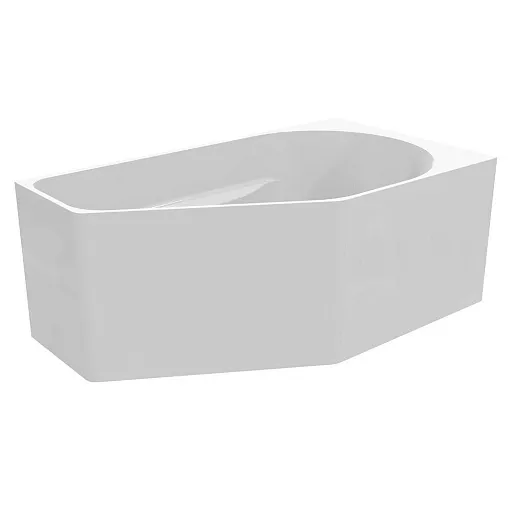 Ванна акриловая Abber 160х90 см правая с ножками (AB9505 R) Ванна акриловая Abber 160х90 см правая с ножками (AB9505 R)
