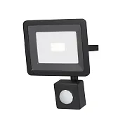Прожектор светодиодный Maytoni Flood Outdoor 4000К 10 Вт IP65 с датчиком движения черный Прожектор светодиодный Maytoni Flood Outdoor 4000К 10 Вт IP65 с датчиком движения черный