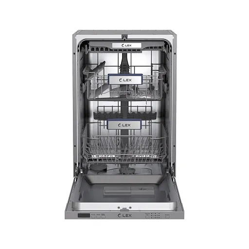 Посудомоечная машина встраиваемая Lex PM 4573N A Premium 45 см нержавеющая сталь
