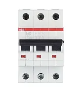 Автоматический выключатель модульный ABB S203 3P 20А тип C 6 кА 400 В (2CDS253001R0204) Автоматический выключатель модульный ABB S203 3P 20А тип C 6 кА 400 В (2CDS253001R0204)