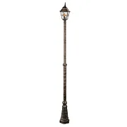 Светильник садово-парковый Arte Lamp Madrid коричневый 2250 мм E27 75 Вт IP44 (A1542PA-1BN) Светильник садово-парковый Arte Lamp Madrid коричневый 2250 мм E27 75 Вт IP44 (A1542PA-1BN)