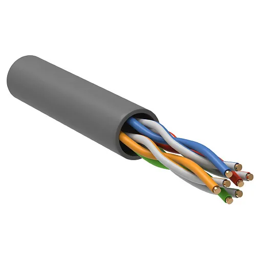 Интернет-кабель (витая пара) U/UTP 4PR CAT5 4х2х0,5 мм CCA PVC Generica Интернет-кабель (витая пара) U/UTP 4PR CAT5 4х2х0,5 мм CCA PVC Generica