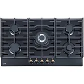 Варочная панель газовая Lauf PG-907BL classic 5 конфорок черная Варочная панель газовая Lauf PG-907BL classic 5 конфорок черная