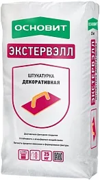Штукатурка декоративная Основит Экстервэлл колерованная 25 кг