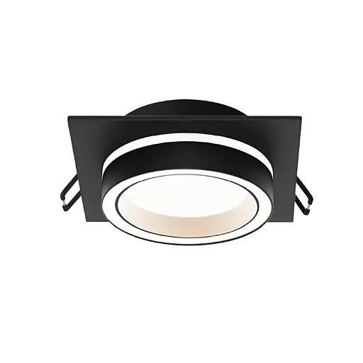 Светильник встраиваемый под лампу GX53 черный 20 Вт IP20 Wolta Luce (WDL-GX53/06BL-S) Светильник встраиваемый под лампу GX53 черный 20 Вт IP20 Wolta Luce (WDL-GX53/06BL-S)