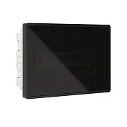 Щит распределительный встраиваемый DKC Frame ЩРВ-П пластиковый IP40 224х312х100 мм 12 модулей черная дверь (F12B1BDDIY) Щит распределительный встраиваемый DKC Frame ЩРВ-П пластиковый IP40 224х312х100 мм 12 модулей черная дверь (F12B1BDDIY)