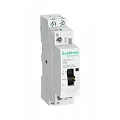 Контактор модульный Systeme Electric City9 Set 230 В 20 А тип AC 2НО с ручным управлением (SE C9C32220)