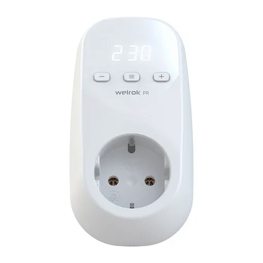 Реле напряжения Welrok PR 230 В 16 А тип AC с дисплеем Реле напряжения Welrok PR 230 В 16 А тип AC с дисплеем