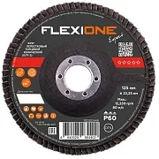 Круг лепестковый торцевой по металлу/древесине Flexione Expert 125х22,2 мм P60 конический (10000548) Круг лепестковый торцевой по металлу/древесине Flexione Expert 125х22,2 мм P60 конический (10000548)
