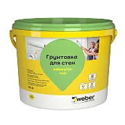 Грунтовка глубокого проникновения Weber.prim wall 10 л Грунтовка глубокого проникновения Weber.prim wall 10 л
