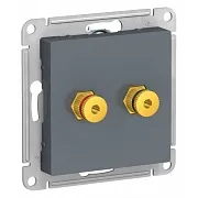 Розетка аудио Systeme Electric AtlasDesign встраиваемая грифель (ATN000787) Розетка аудио Systeme Electric AtlasDesign встраиваемая грифель (ATN000787)