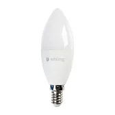 Лампа умная Sibling светодиодная диммируемая Е14 5 Вт RGB IP20 свеча Лампа умная Sibling светодиодная диммируемая Е14 5 Вт RGB IP20 свеча