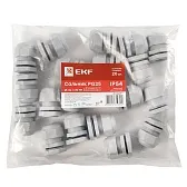 Кабельный ввод EKF PROxima PG25 диаметром 16-21 мм IP54 пластиковый серый (20 шт.) (plc-pg-25-r) Кабельный ввод EKF PROxima PG25 диаметром 16-21 мм IP54 пластиковый серый (20 шт.) (plc-pg-25-r)