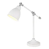 Лампа настольная E27 60 Вт Arte Lamp Braccio (A2054LT-1WH) Лампа настольная E27 60 Вт Arte Lamp Braccio (A2054LT-1WH)