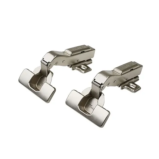 Петля мебельная Lemax prof Clip-on 45° угловая с эксцентриком и доводчиком (2 шт.) Петля мебельная Lemax prof Clip-on 45° угловая с эксцентриком и доводчиком (2 шт.)