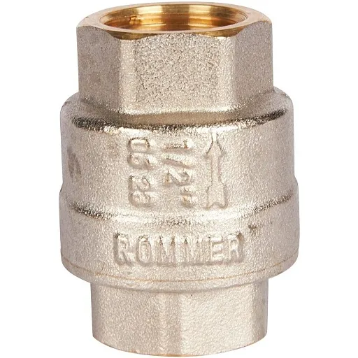 Клапан обратный Rommer 1/2 ВР(г) х 1/2 ВР(г) (RVC-0001-000015) Клапан обратный Rommer 1/2 ВР(г) х 1/2 ВР(г) (RVC-0001-000015)