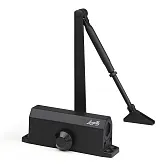 Доводчик дверной Lavelly (25-45 кг) черный Доводчик дверной Lavelly (25-45 кг) черный
