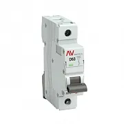 Автоматический выключатель модульный EKF Averes AV-10 1P 63А тип D 10 кА 230 В (mcb10-1-63D-av) Автоматический выключатель модульный EKF Averes AV-10 1P 63А тип D 10 кА 230 В (mcb10-1-63D-av)