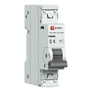 Автоматический выключатель модульный EKF PROxima ВА 47-63N 1P 4А тип C 6 кА 230 В (M636104C) Автоматический выключатель модульный EKF PROxima ВА 47-63N 1P 4А тип C 6 кА 230 В (M636104C)