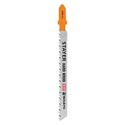 Пилки для лобзика Stayer T101BF по дереву L75 мм прямой рез (2 шт.) (159901-2.5_z02) Пилки для лобзика Stayer T101BF по дереву L75 мм прямой рез (2 шт.) (159901-2.5_z02)