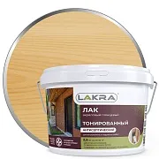 Лак акриловый тонированный Лакра бесцветный 2,5 кг глянцевый Лак акриловый тонированный Лакра бесцветный 2,5 кг глянцевый